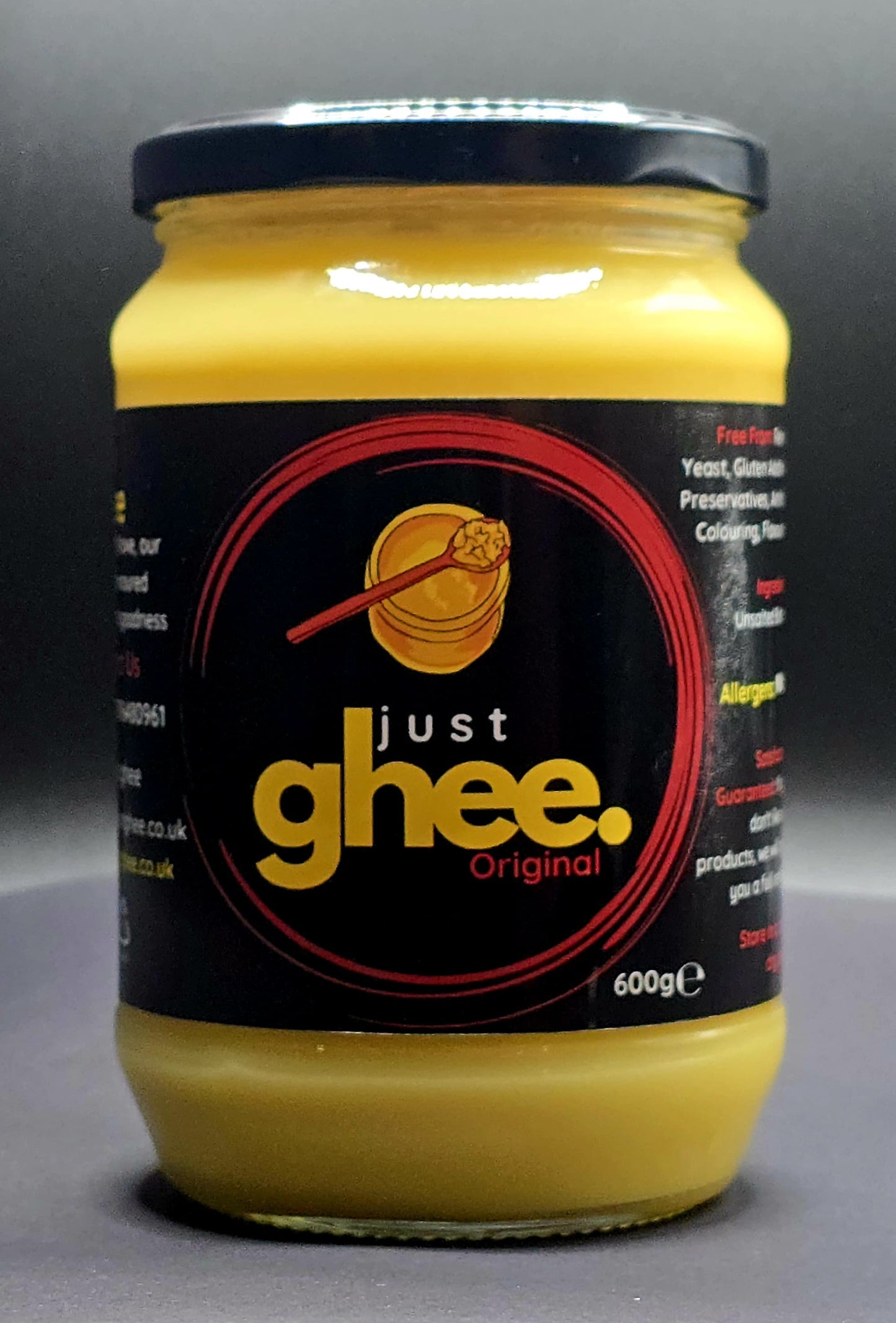 ORIGINAL FLAVOUR     PREMIUM & AUTHENTIC COW GHEE