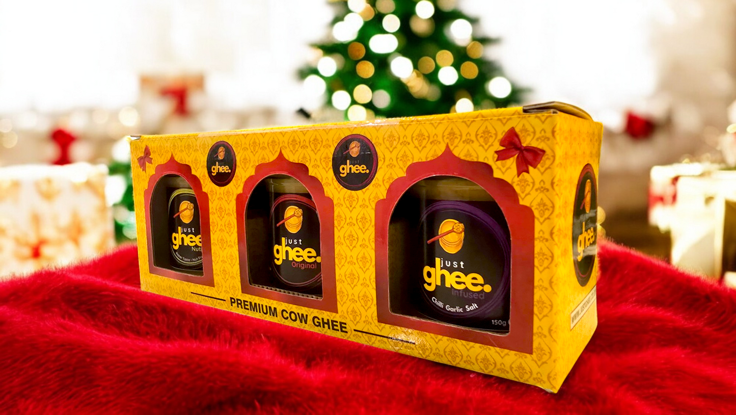 JUST GHEE EMPTY GIFT BOXES FOR 150G GHEE JARS ONLY