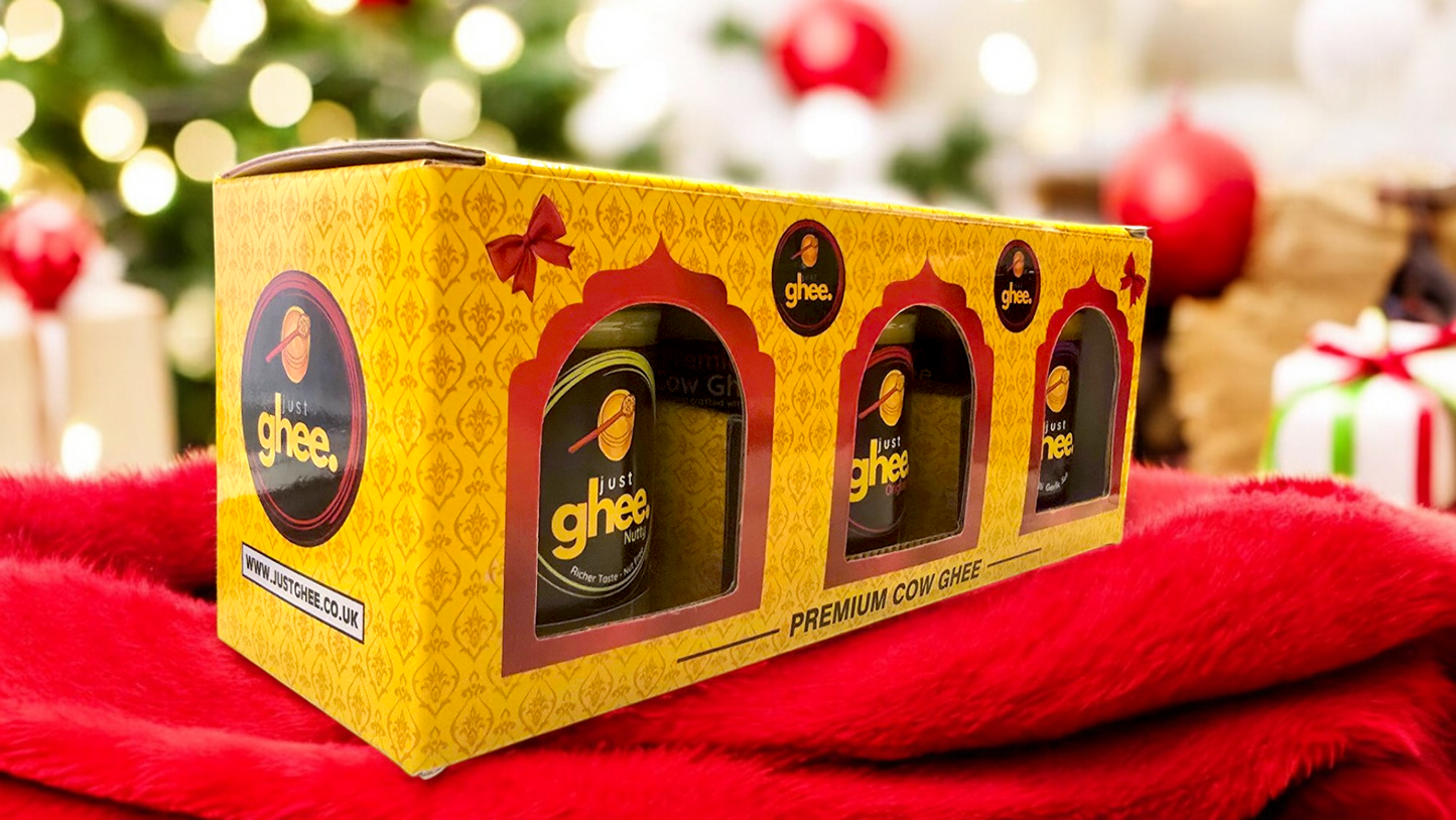 JUST GHEE EMPTY GIFT BOXES FOR 150G GHEE JARS ONLY