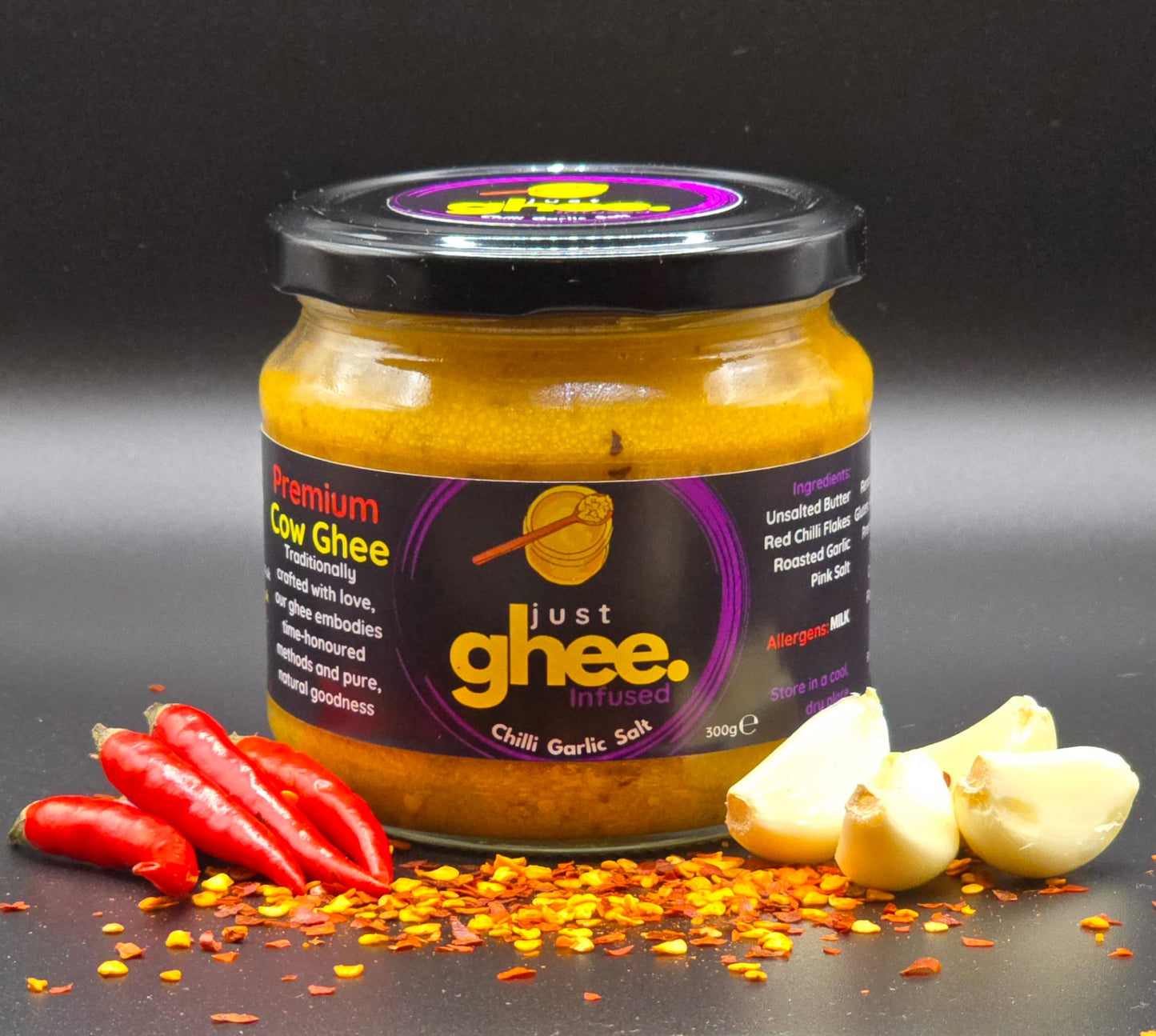 INFUSED FLAVOUR           PREMIUM & AUTHENTIC COW GHEE