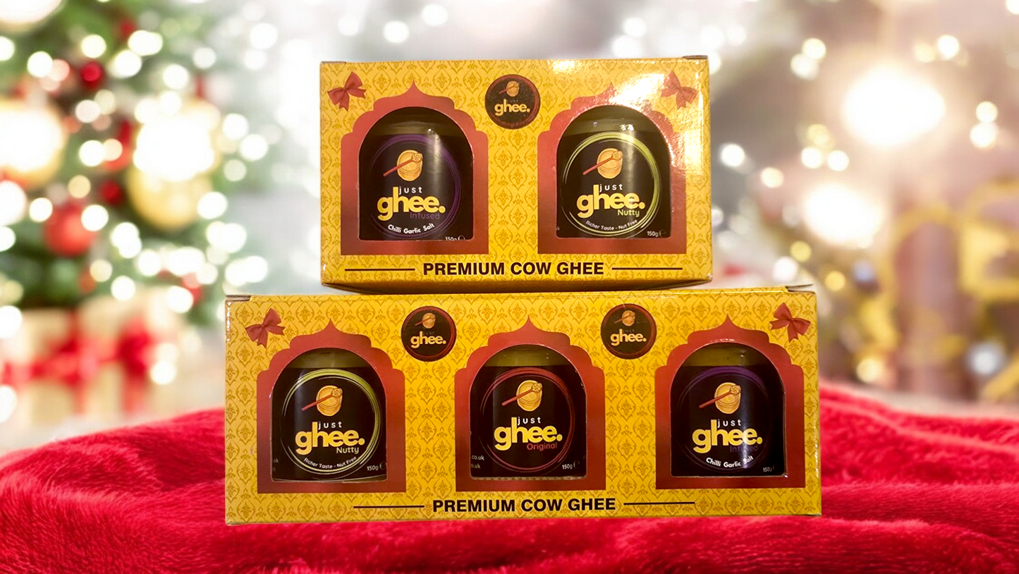 JUST GHEE EMPTY GIFT BOXES FOR 150G GHEE JARS ONLY